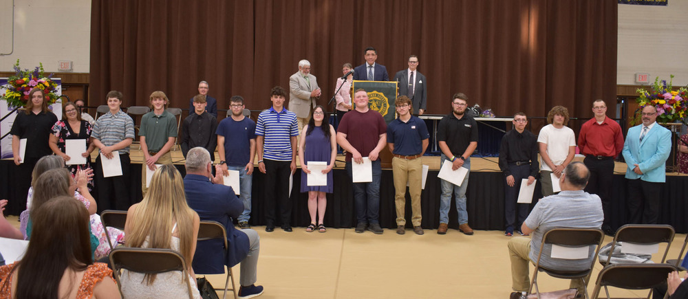 Herkimer BOCES Heavy Equipment Class of 2022 at graduation