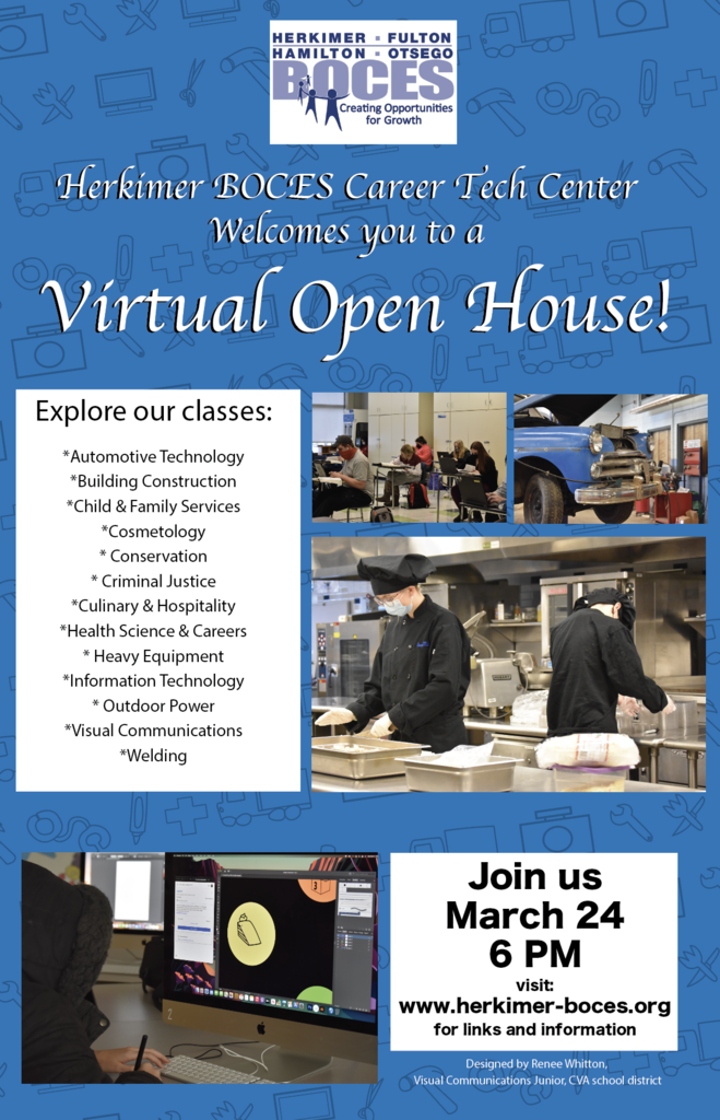Virtual Open House poster