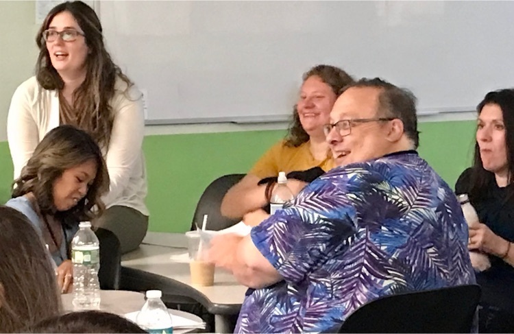sharing with the whole group