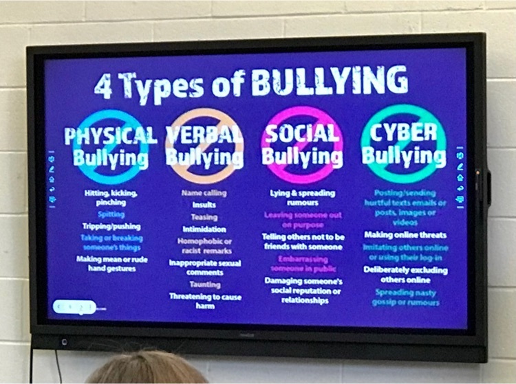 four types of bullying 