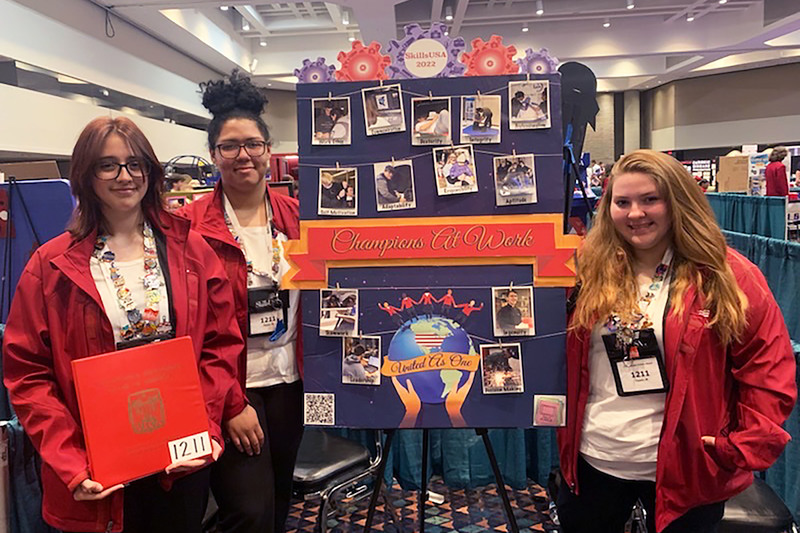 Visual Communications students take 6th place in national SkillsUSA