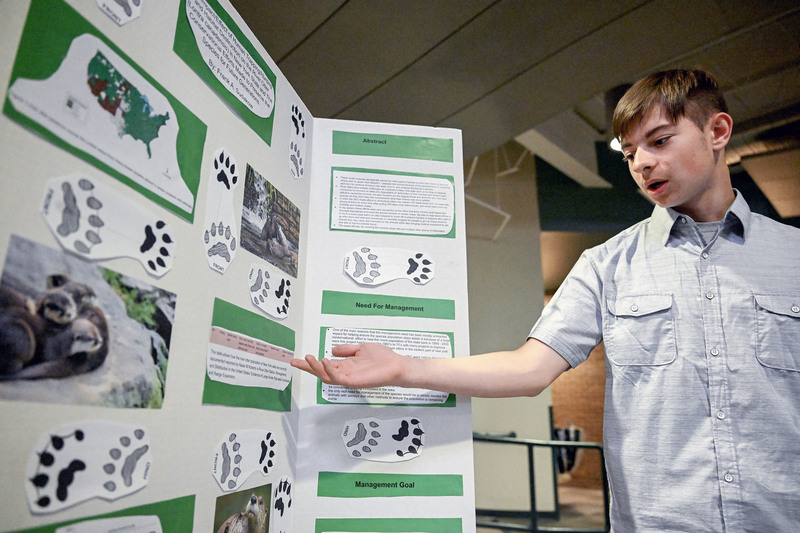 Herkimer BOCES student discusses Conservation project