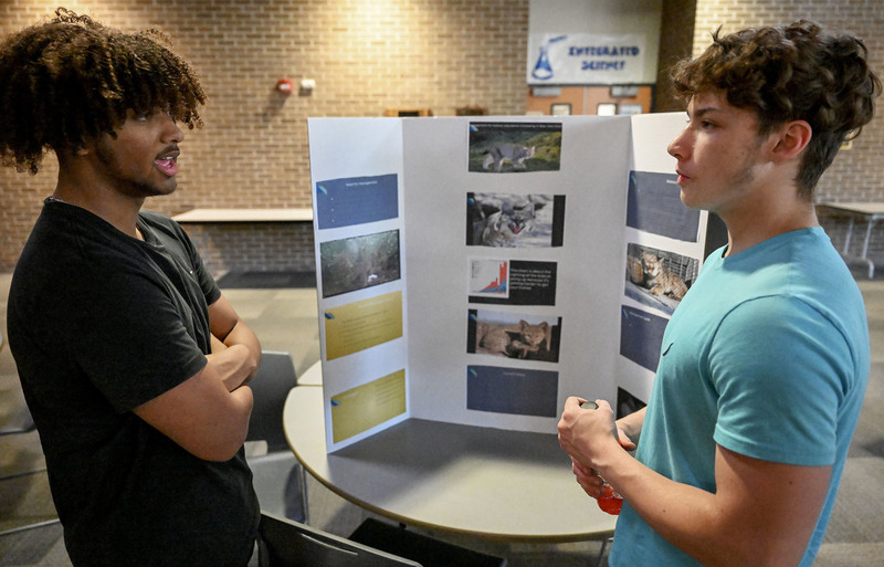 Herkimer BOCES student discusses Conservation project