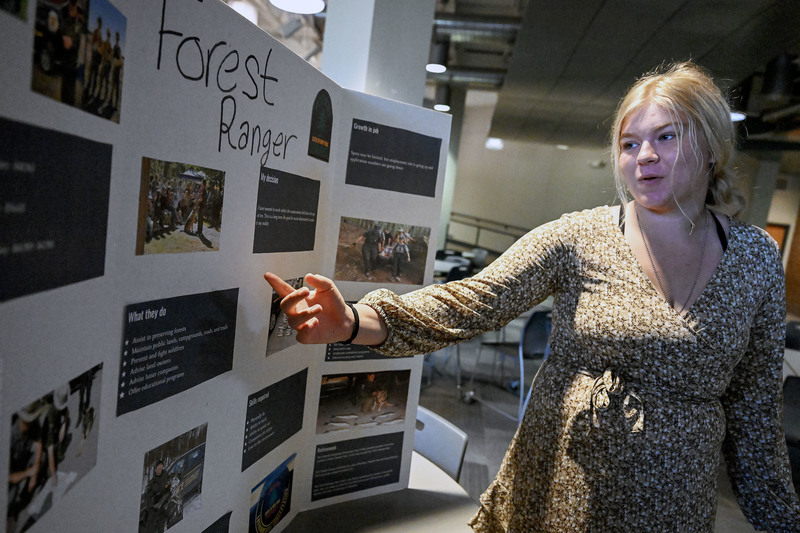 Herkimer BOCES student discusses Conservation project