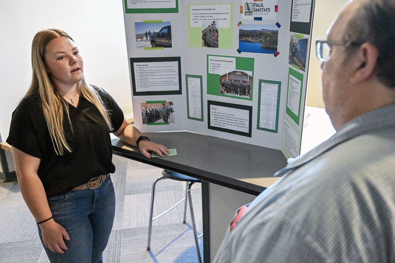 Herkimer BOCES student discusses Conservation project