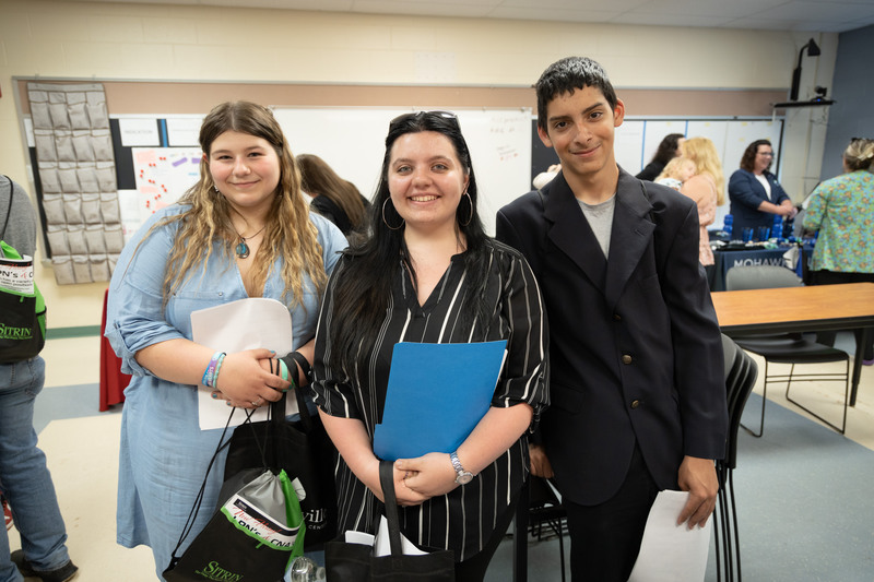 Attendees at the LPN Career Fair