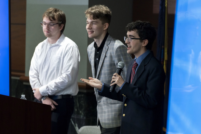 VP-TECH students present at New York Power Authority event from their internship